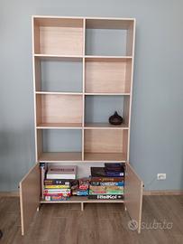 libreria in legno 