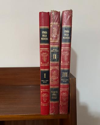 3 Volumi della Storia della Medicina