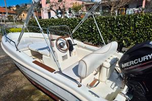 barca open rascala blu e blu Mercury 40cv 