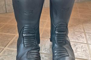 Stivali da moto in pelle "Giudici" 