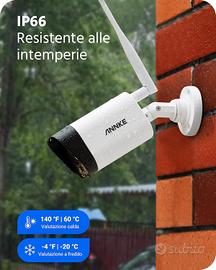 telecamera interno / esterno 3 MP