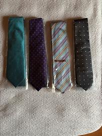 4 cravatte nuove (1 Missoni)