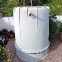 riserva idrica con coperchio 