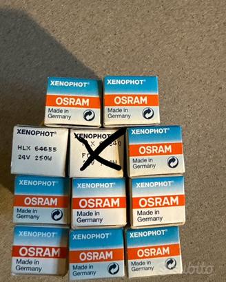 8 Alogene Osram Xenophot HLX 64655 24V