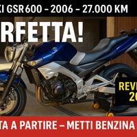 Suzuki GSR 600 - solo 27.000km -PRONTA A PARTIRE-