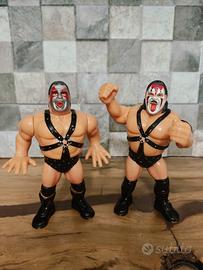 lotto action figure wrestling Ax Smash WWF WWE 