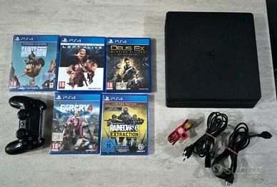 Sony PS4 Slim 500gb CUH2216 + Dualshock e 5 giochi