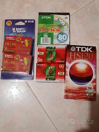 VHS e 8mm nuova