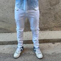 Jeans Skinny Bianchi Yes Design - Taglia S strappa