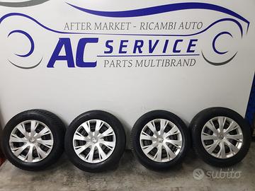 Cerchi in Ferro Gomme e Copricerchi Peugeot 208