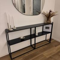 Coppia consolle mentallo nere