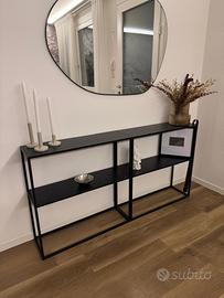 Coppia consolle mentallo nere