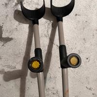 Stampelle canadesi regolabili