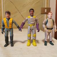 3 Personaggi Ghostbusters Anni 80 da collezione 