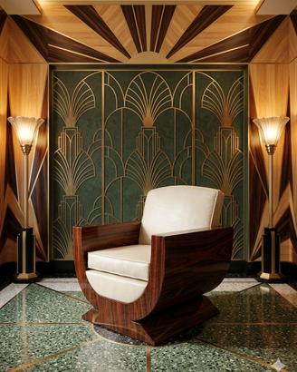 Poltrona art deco