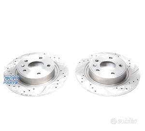 DISCHI FRENO FORATI E SCANALATI PER NISSAN