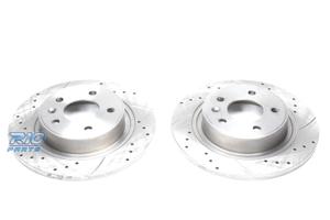 DISCHI FRENO FORATI E SCANALATI PER NISSAN