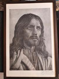 VIRGILIO CARBONARI 1925 - 1988 LITOGRAFIA GESU' 