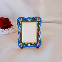 porta fotografie vintage decorazione micro mosaico