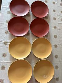 set 8 piatti piani mulino bianco nuovi