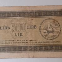 500 lire Dalmazia
