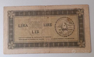 500 lire Dalmazia