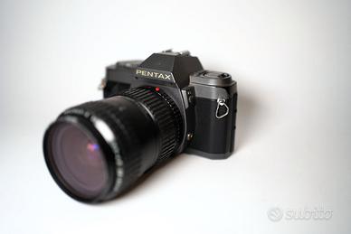 Pentax P30T + obiettivo zoom 28-80mm