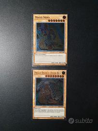 Yugioh Mago Nero + Drago Bianco Occhi Blu Ultimate