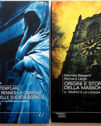 8 Libri GRAAL TEMPLARI SIMBOLI MASSONERIA