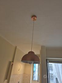Coppia di lampadari a sospensione modern color ra