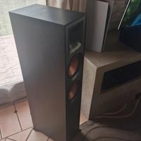 Casse audio e amplificatore denon