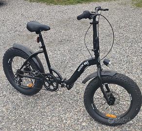 Bicicletta Woow Bike pieghevole ruote grandi fat
