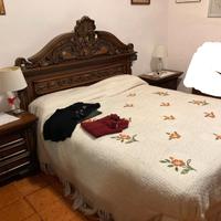 regaliamo letto matrimoniale, 2 comodini, canteran