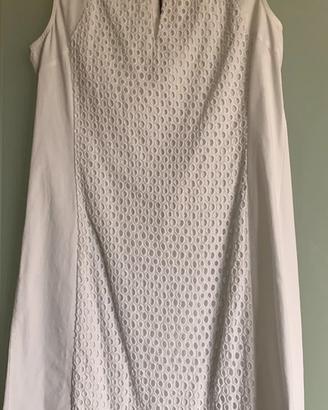 Vestito tubino bianco