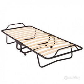 Letto pieghevole con doghe + materasso