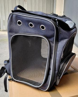 ZAINO TRASPORTINO ANIMALI