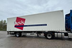 Semirimorchio furgonato Pacton anno 2009