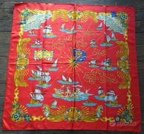 Foulard Hermès 'Voiles de Lumiere'