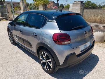 Citroen C3 Shine 1.2b 82cv Navy Led Rcam Cer.17'