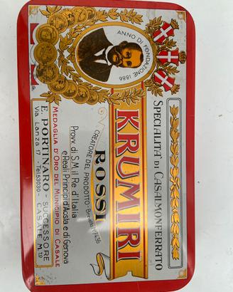 SCATOLA LATTA VINTAGE