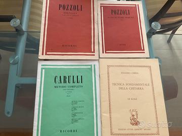 Manuali solfeggio teoria e chitarra