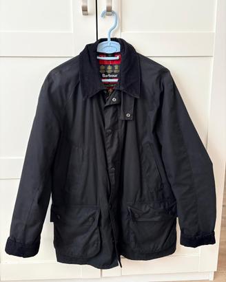 Barbour Ashby Wax Jacket – Nero – Taglia M