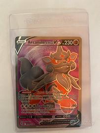 Carta Pokemon Arcanine di Hisui V