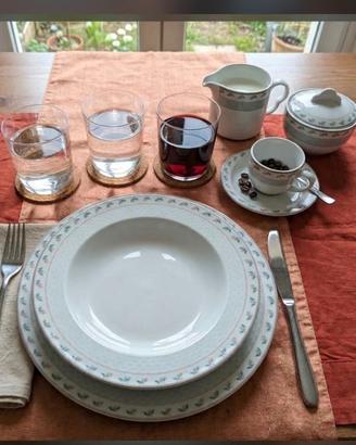 Servizio piatti porcellana 38 pz. Tognana decorazi