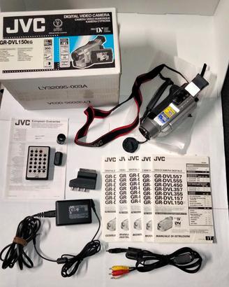 Videocamera JVC GR-DVL150eg Mini DV con accessori