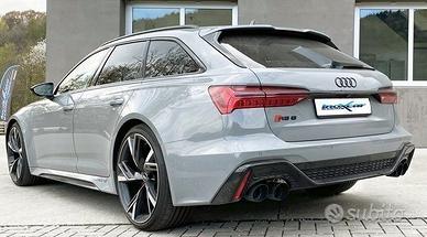 Audi A6 Avant RS6 4.0 V8 600cv 2020> Scarico Inox