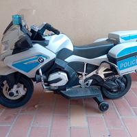 Moto elettrica polizia
