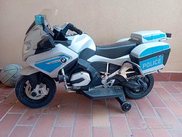 Moto elettrica polizia