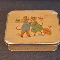 Scatola di latta vintage marca Sica.