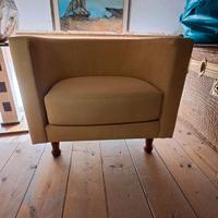 Set 2 poltrone gialle